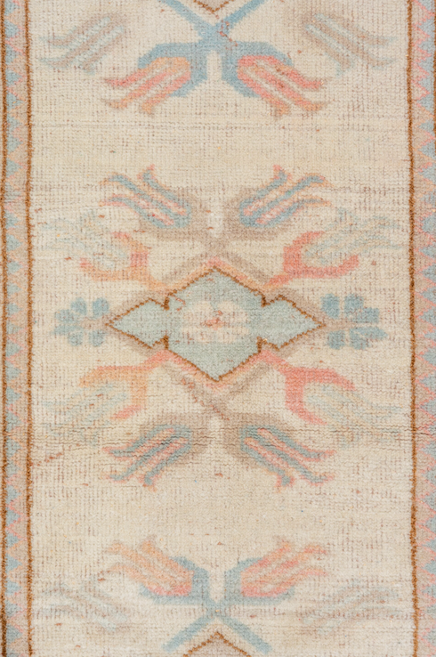 Vintage Oushak Runner Rug (2' x 9')